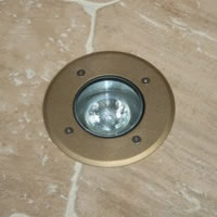 MODULA svietidlo do zeme 230V/GU10-20W-50W, okrúhle