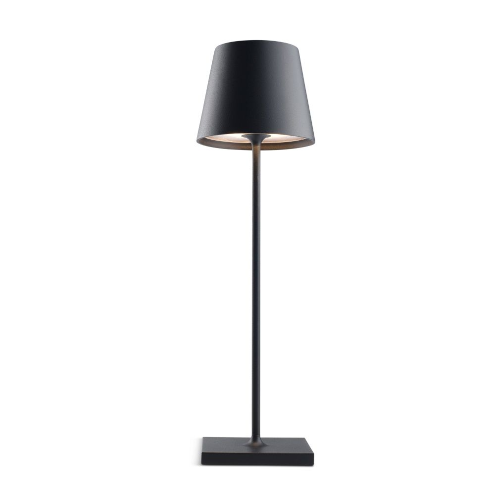 LED Stolová lampa nabíjateľná prenosná EHH1891BRB čierna