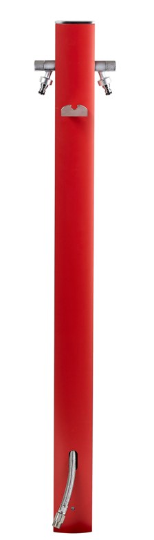 ZÁHRADNÝ VODOVODNÝ STĹPIK TOTEM, ČERVENÝ, 10292