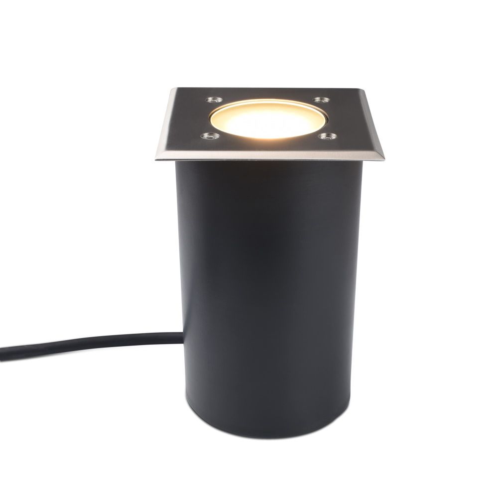 MODULA svietidlo do zeme 230V/GU10-20W-50W, štvorcové