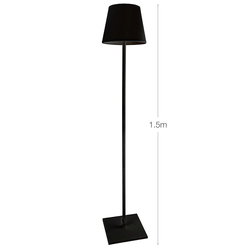 LED Stojanová lampa nabíjateľná prenosná 1,5m EH1795RB čierna