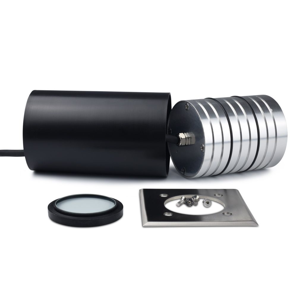 MODULA svietidlo do zeme 230V/GU10-20W-50W, štvorcové