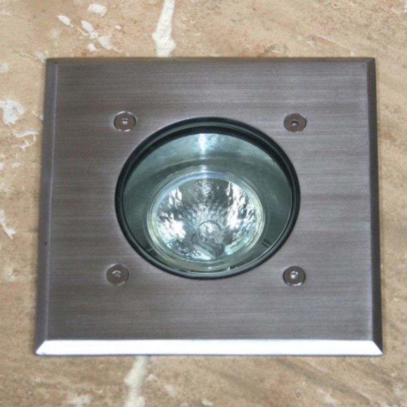 MODULA svietidlo do zeme 12V/MR16-20W-50W, štvorcové